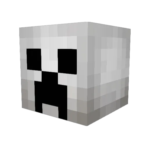 veggie_quiche Minecraft avatar head, 3D render
