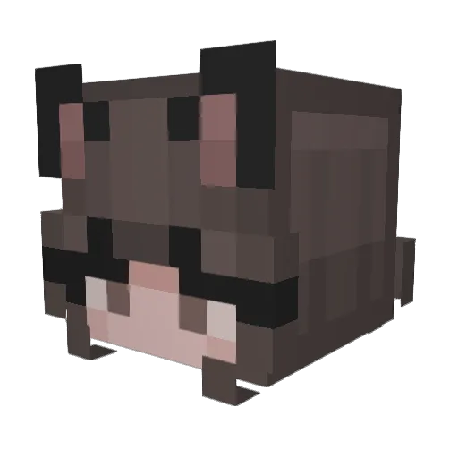 veggieesauce Minecraft avatar head, 3D render