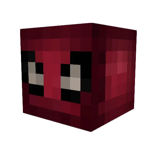 veggiez13 Minecraft avatar head, 3D render