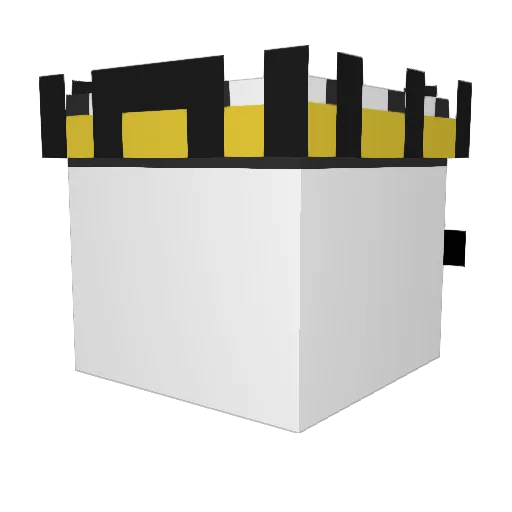 veiledofrome Minecraft avatar head, 3D render