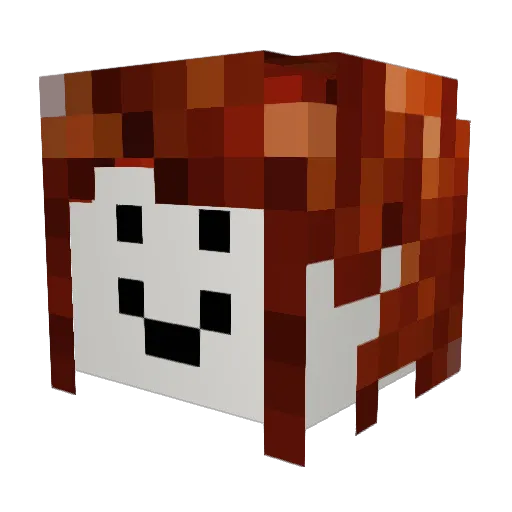 vein303 Minecraft avatar head, 3D render