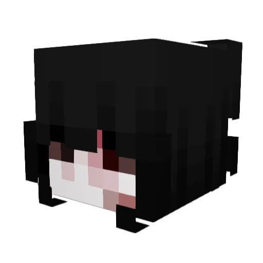 veisen Minecraft avatar head, 3D render