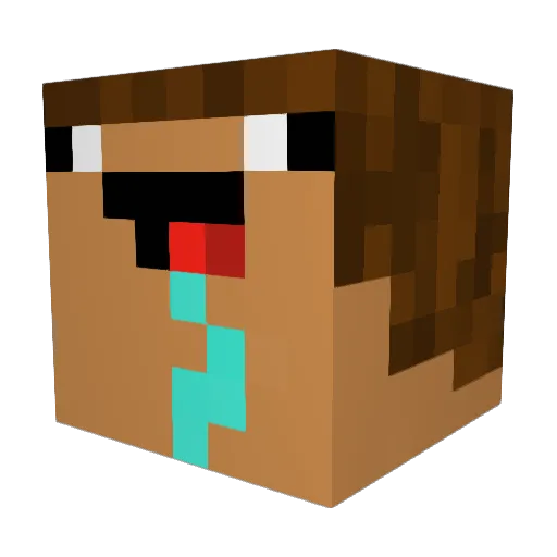 veka_veeti Minecraft avatar head, 3D render