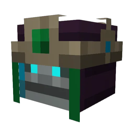 veknist Minecraft avatar head, 3D render