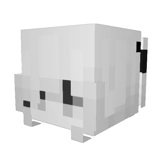 vekru Minecraft avatar head, 3D render