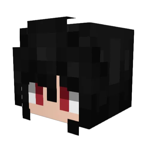 velcik Minecraft avatar head, 3D render