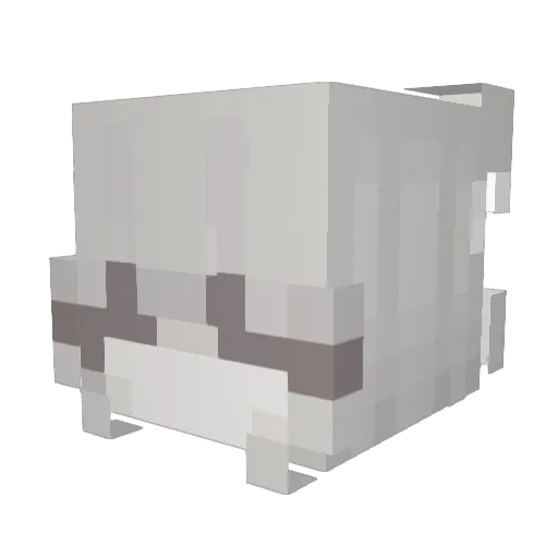 vellsie Minecraft avatar head, 3D render