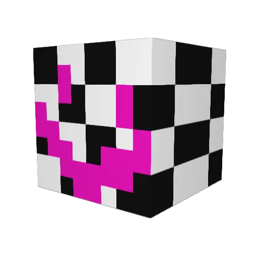 velocityy_ru Minecraft avatar head, 3D render