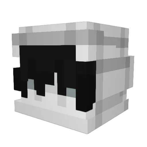 veluzi1999 Minecraft avatar head, 3D render
