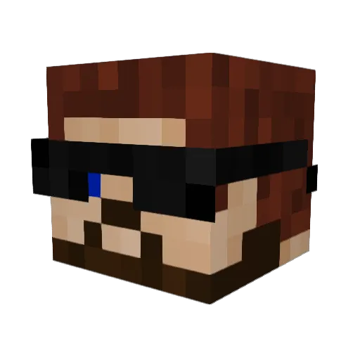 vendani99 Minecraft avatar head, 3D render