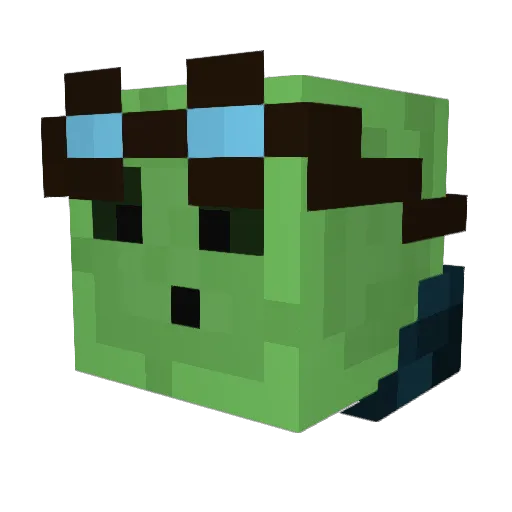 venkuzz Minecraft avatar head, 3D render