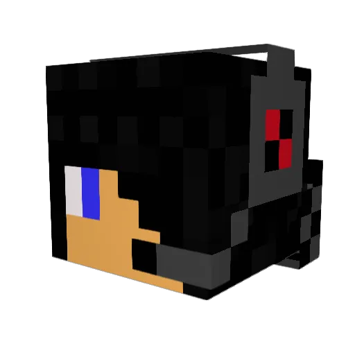venturini10 Minecraft avatar head, 3D render