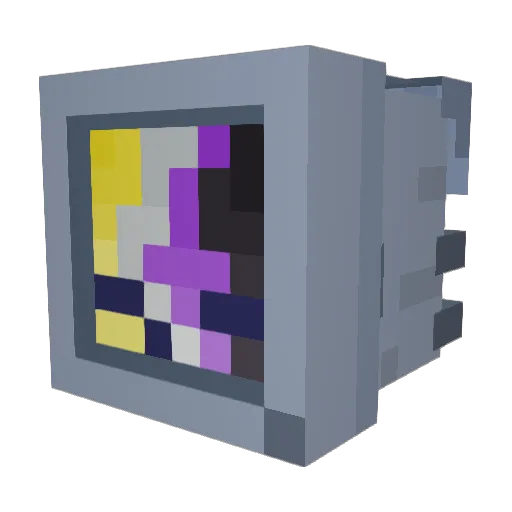 ventusnb Minecraft avatar head, 3D render