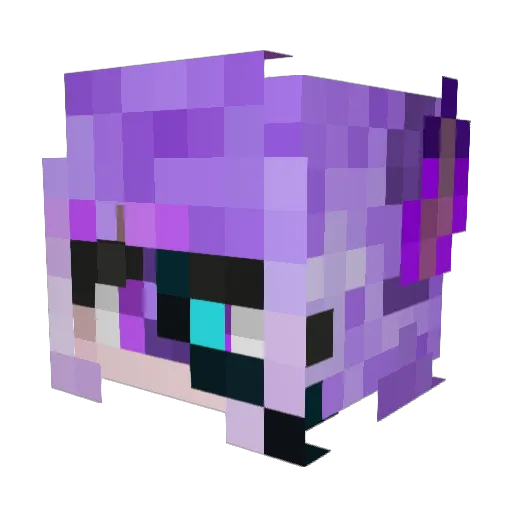 ventussolder Minecraft avatar head, 3D render
