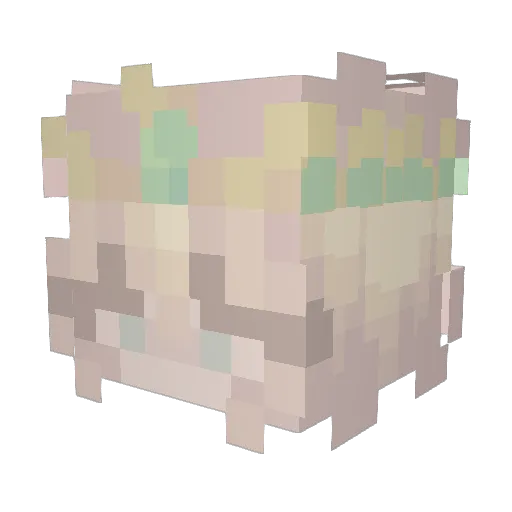 venus3103 Minecraft avatar head, 3D render