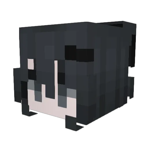 venustzz Minecraft avatar head, 3D render