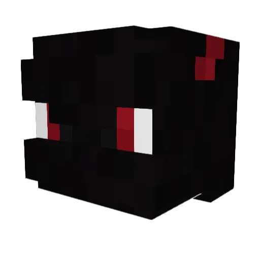 vepiz Minecraft avatar head, 3D render