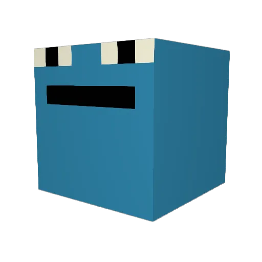 veri_gut_killer Minecraft avatar head, 3D render