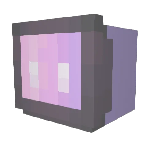 verifysystem Minecraft avatar head, 3D render