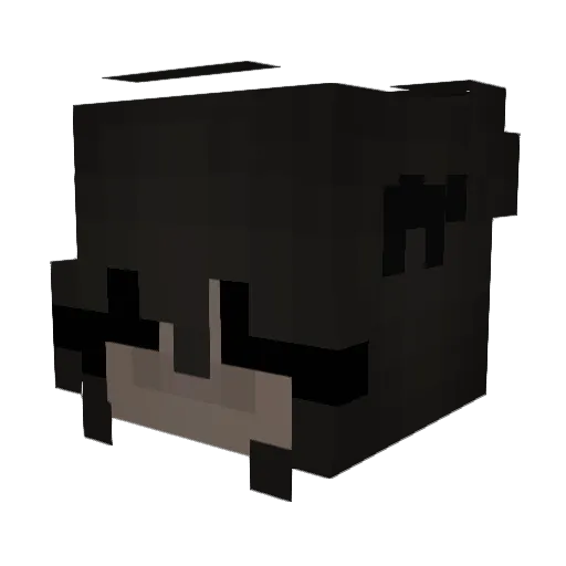verothox Minecraft avatar head, 3D render