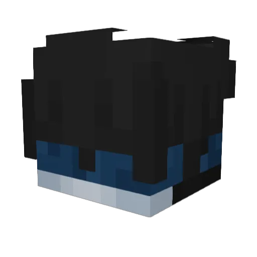 versusnev Minecraft avatar head, 3D render