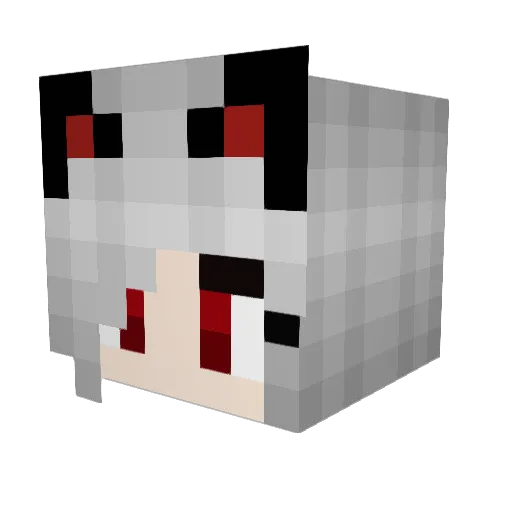 vertigoth_ Minecraft avatar head, 3D render