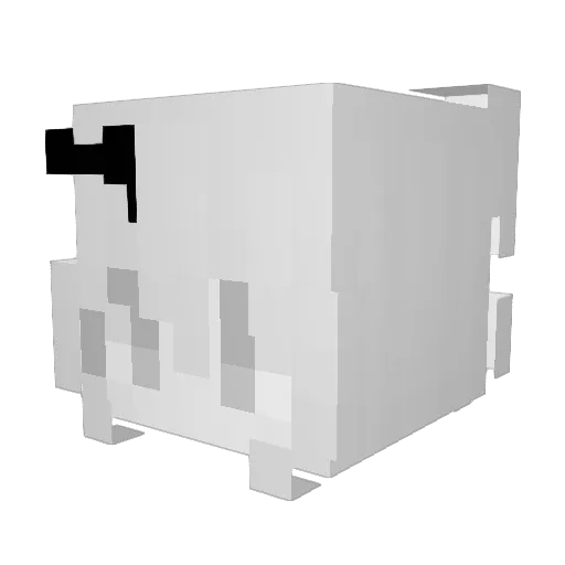 verxz777 Minecraft avatar head, 3D render