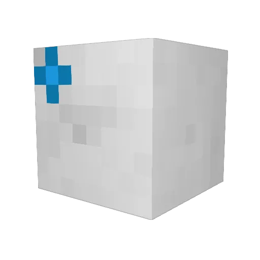 verydeep Minecraft avatar head, 3D render