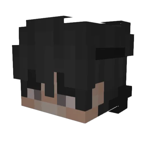 vesko___ Minecraft avatar head, 3D render