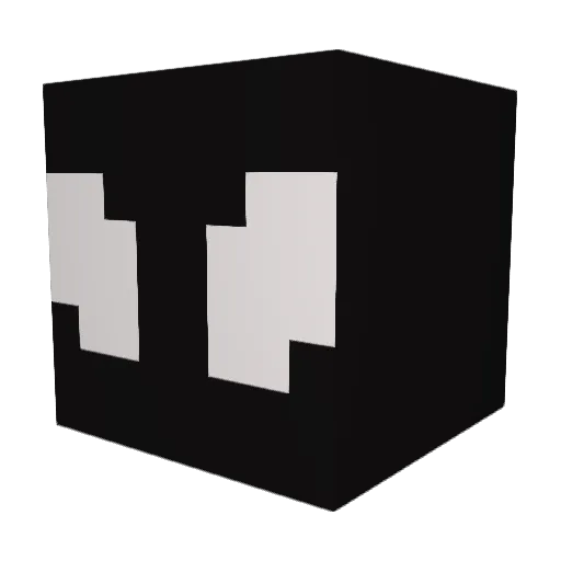 veslz Minecraft avatar head, 3D render