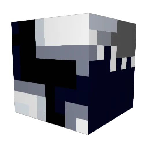 vesmortest Minecraft avatar head, 3D render