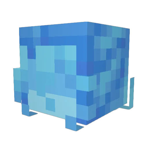 vesperaay Minecraft avatar head, 3D render