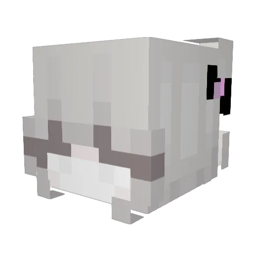 vesperthe Minecraft avatar head, 3D render