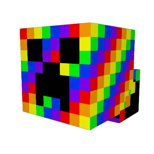 vester05 Minecraft avatar head, 3D render