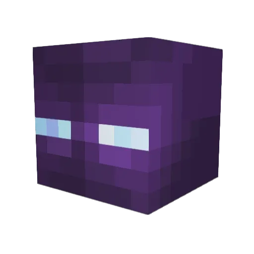 vettorian Minecraft avatar head, 3D render