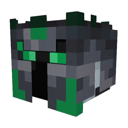 vextheog Minecraft avatar head, 3D render
