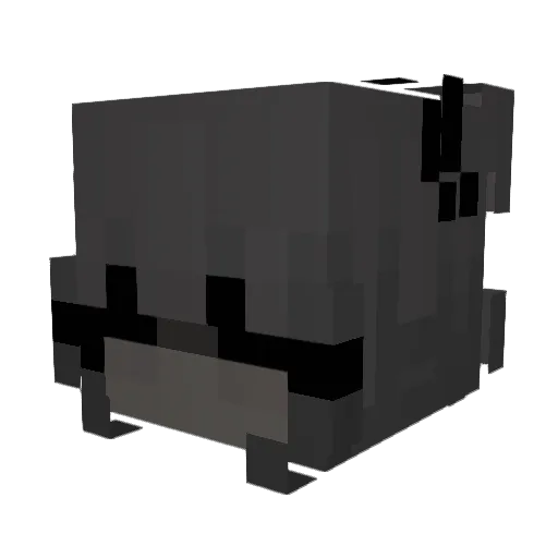 vexxbarefoot Minecraft avatar head, 3D render