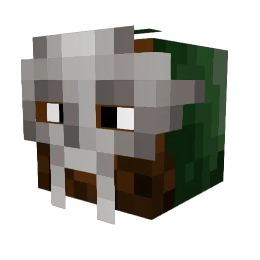 vezzyboi Minecraft avatar head, 3D render