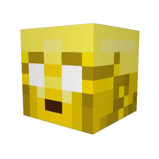 vgarduno18 Minecraft avatar head, 3D render