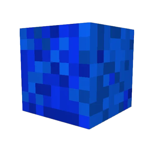 vgojef Minecraft avatar head, 3D render