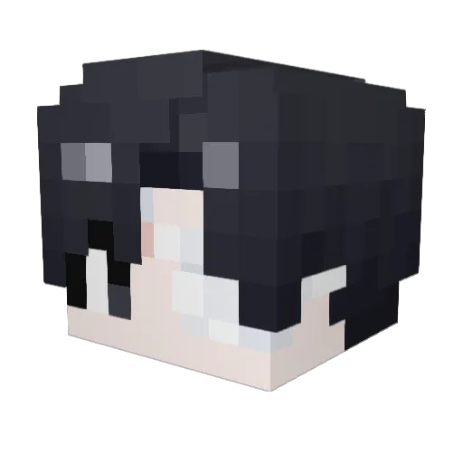 vhavlcm Minecraft avatar head, 3D render