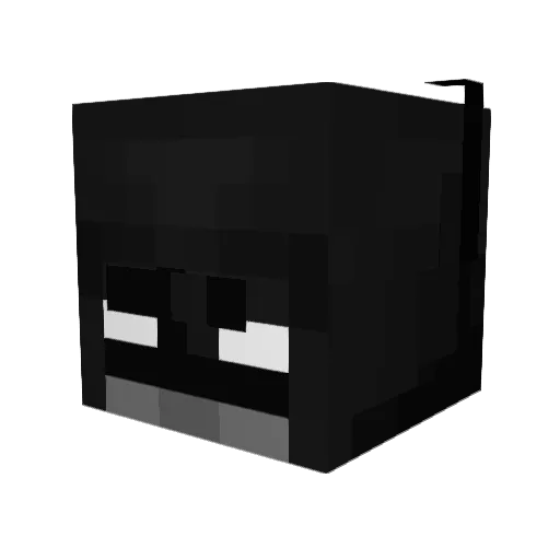 vhyt Minecraft avatar head, 3D render