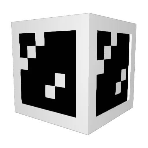 viRurus Minecraft avatar head, 3D render