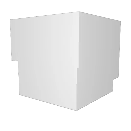 viandox42 Minecraft avatar head, 3D render