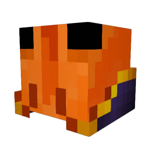 vibe__check Minecraft avatar head, 3D render