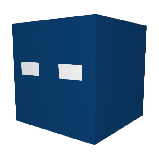 vibeghoul Minecraft avatar head, 3D render