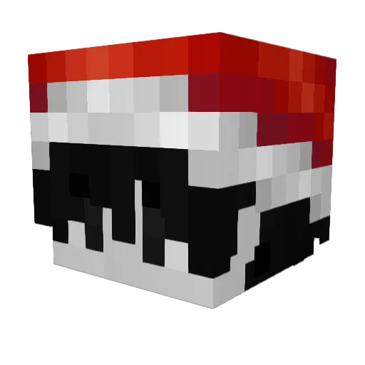 vibesiii Minecraft avatar head, 3D render