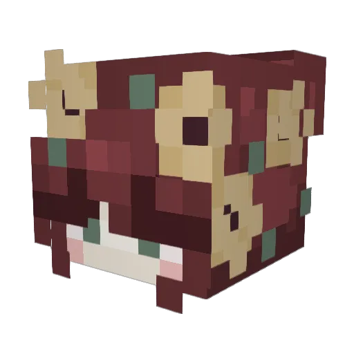 vibewithnatalie Minecraft avatar head, 3D render