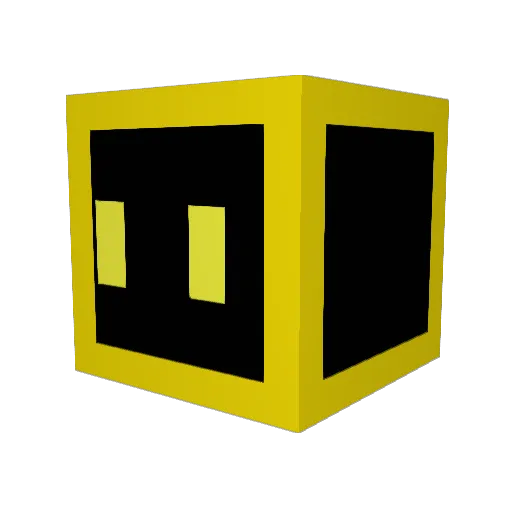 vibinCute Minecraft avatar head, 3D render