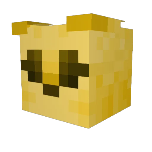 vic140 Minecraft avatar head, 3D render